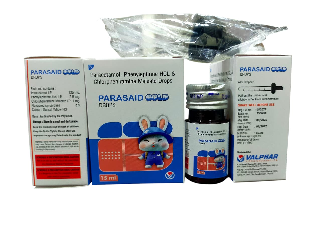 PARASAID COLD (DROPS)