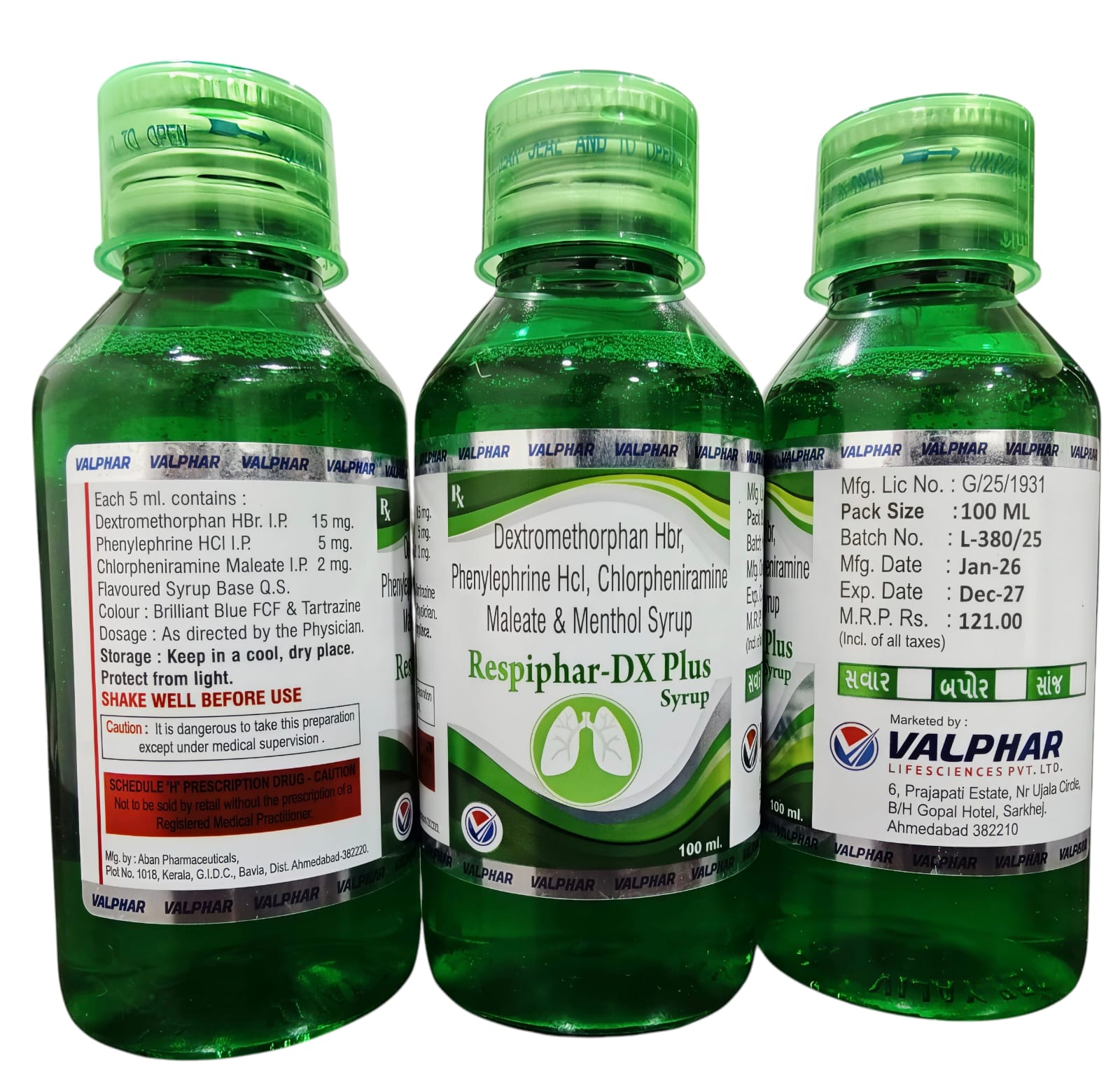 RESPIPHAR-DX PLUS 100ML