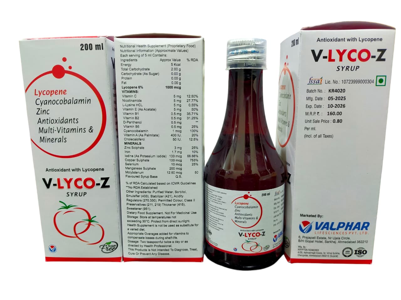 V-LYCO-Z 200ML